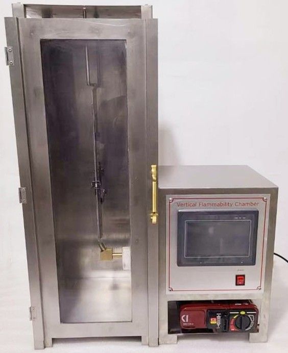 Touch Screen Flammability Tester For Coated Fabric