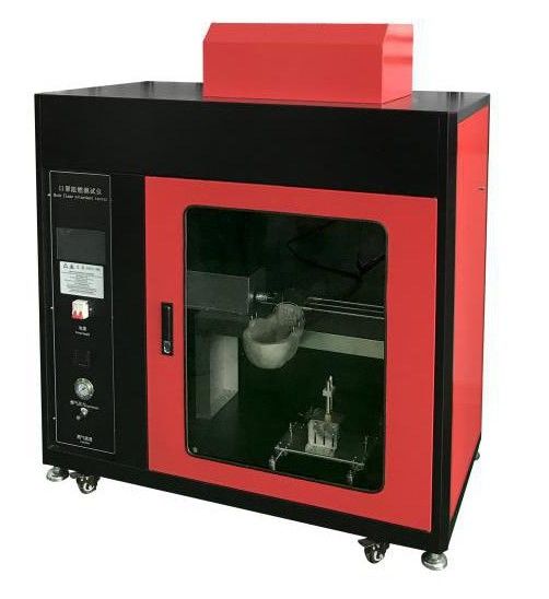 GB19083 Mask Testing Equipment Flame Retardant Performance Tester 116*60*140cm